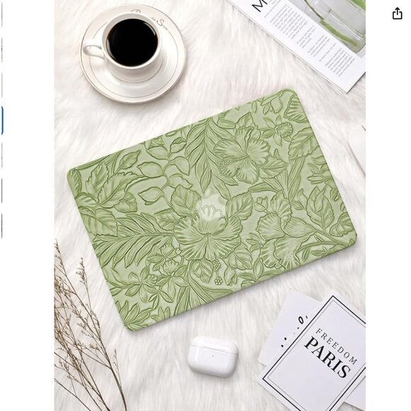 MacBook Air 13 Inch Case 2022 2021 2020-2018 Release A1932 A2179 M1 A2337,Elegan - Picture 4 of 8